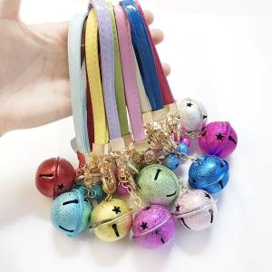 Shining Candy Colour Bell Keyring