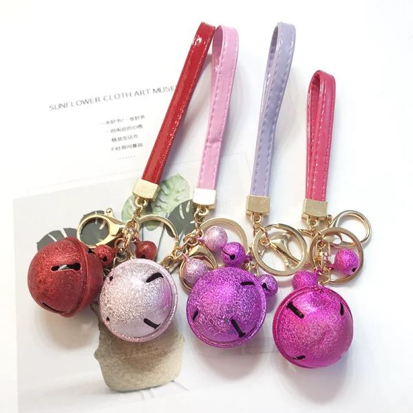 Shining Candy Colour Bell Keyring