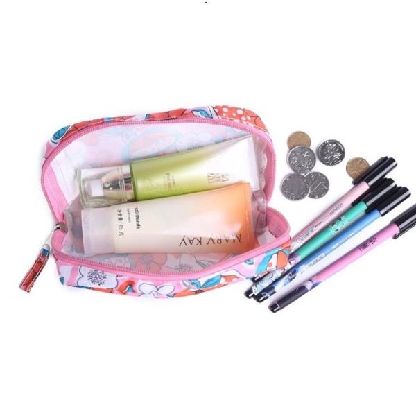 Bohemia Multicolour Flower Cosmetic Bag