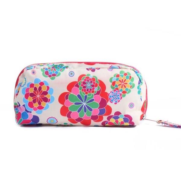 Bohemia Multicolour Flower Cosmetic Bag