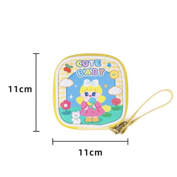 Cartoon Girl Coin Purse