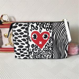 Shining Black Bow Knot Makeup Cosmetic Bag