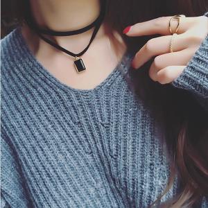 Simple Metal Heart Choker