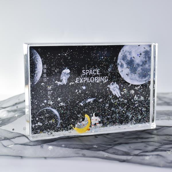 Astronaut Quicksand Photo Frame