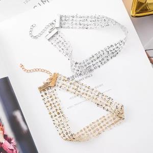 Shining Bling Bling Lace Clavicle Choker