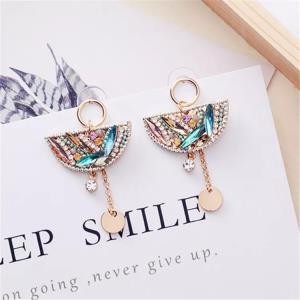 Cartoon Acrylic Graffiti Handwriting Earrings