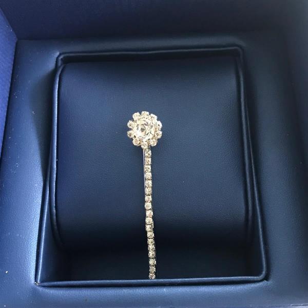 Full Crystal Flower Hair Pin