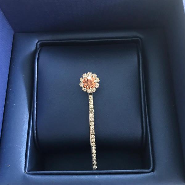 Full Crystal Flower Hair Pin