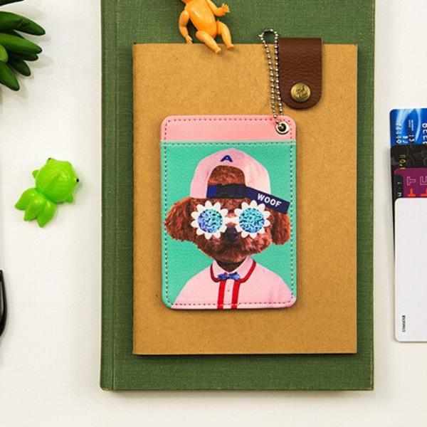 Funny Animal ID Card Holder