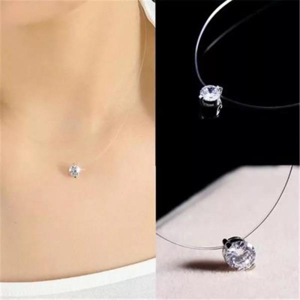 Invisible Mermaid's Tear Choker