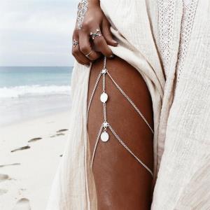 Copper Beads Bikini Waist Belly Chain