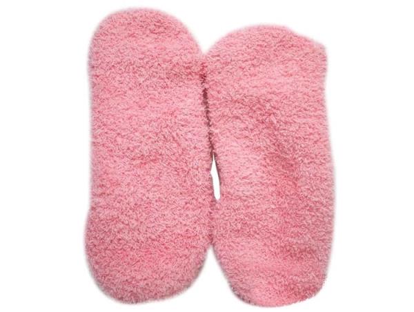 Pink Thermal Soft Fluffy Floor Carpet Socks