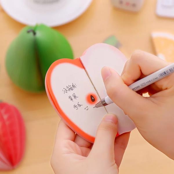 3D Fruit Mark Memo Sticky Notes