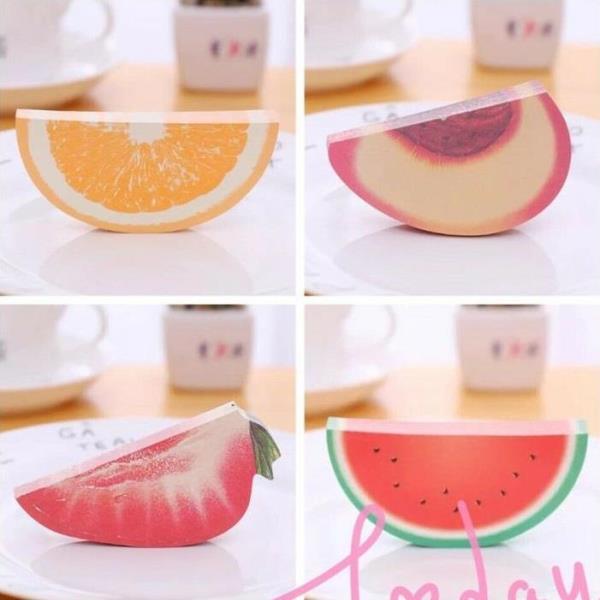 3D Fruit Mark Memo Sticky Notes