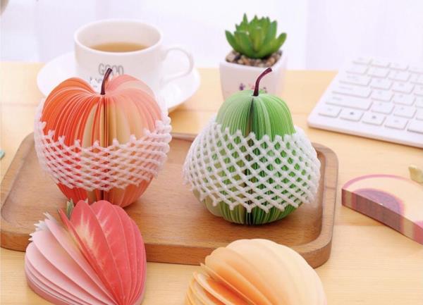 3D Fruit Mark Memo Sticky Notes