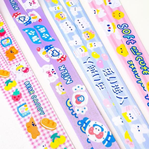 Cartoon Neck Strap ID Card Holder