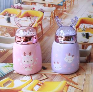 300 ML Cartoon Bear Stainless Steel Vacuum Cup