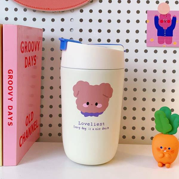 500 ML Cartoon Bear Stainless Steel Vacuum Cup