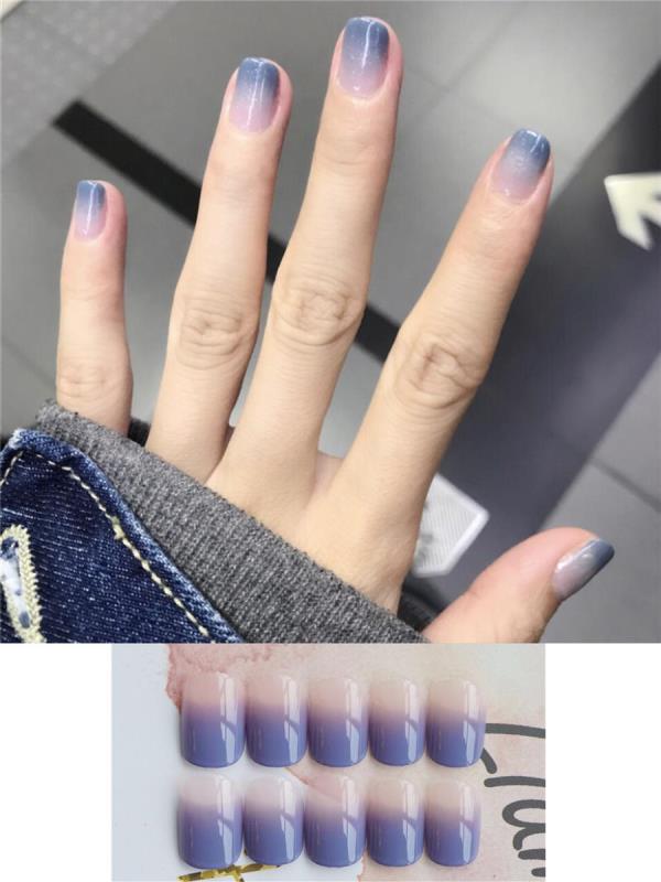 Cool Fresh Colour Reusable Fake Press Nails