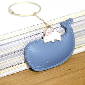 Shining Jelly Starfish Shell Keyring 