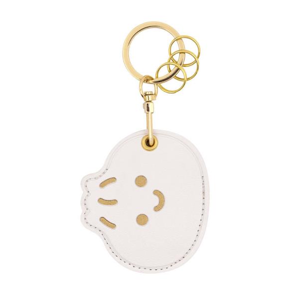 Cartoon Food Leather Tag Keychain