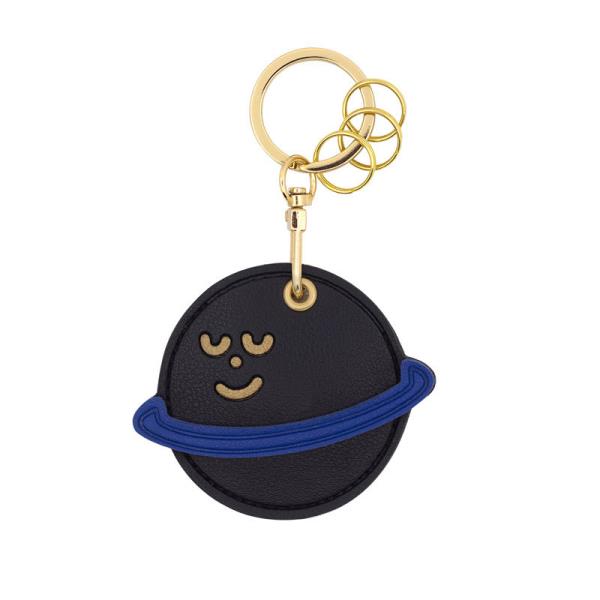 Cartoon Food Leather Tag Keychain