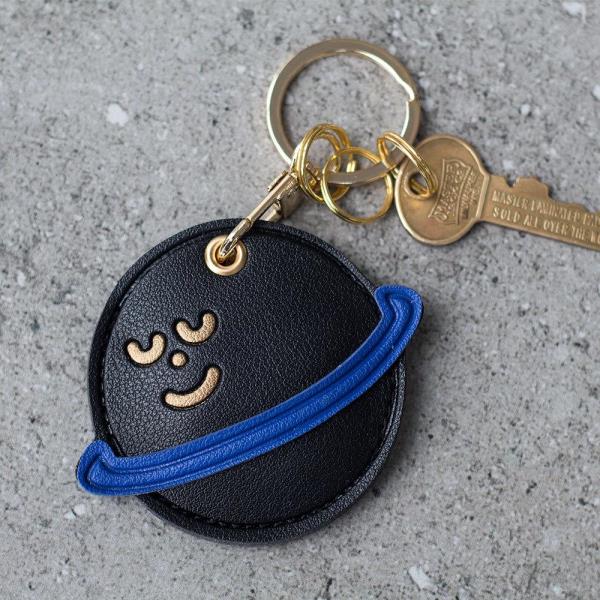 Cartoon Food Leather Tag Keychain