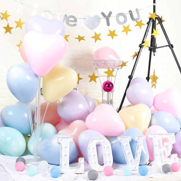 Thick Latex Love Heart Balloons