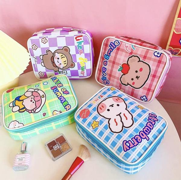 Cartoon Waterproof Makeup Cosmetic Bag