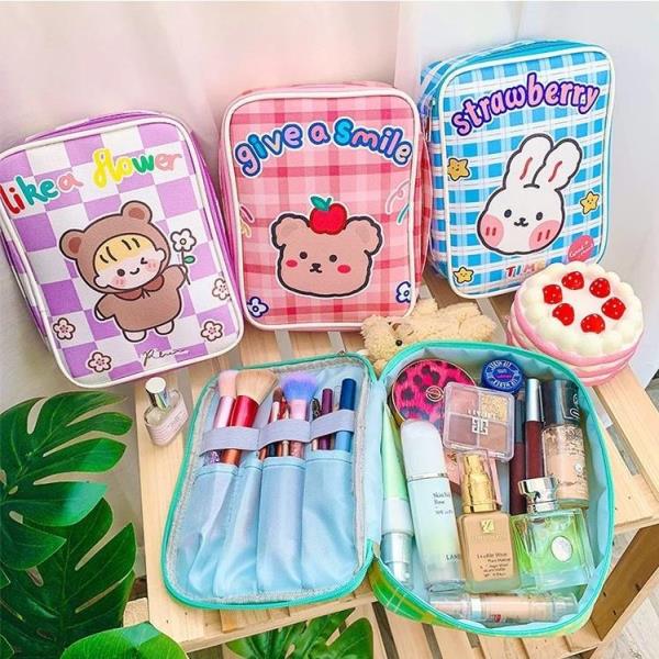 Cartoon Waterproof Makeup Cosmetic Bag