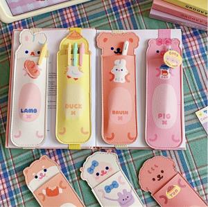 Cartoon Fluffy Bear Stationery Pencil Case