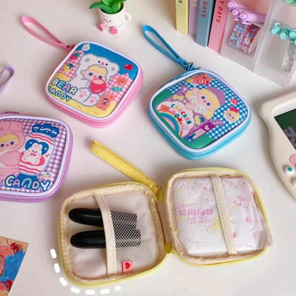 Cartoon Waterproof Novelty Wire Storage Purse