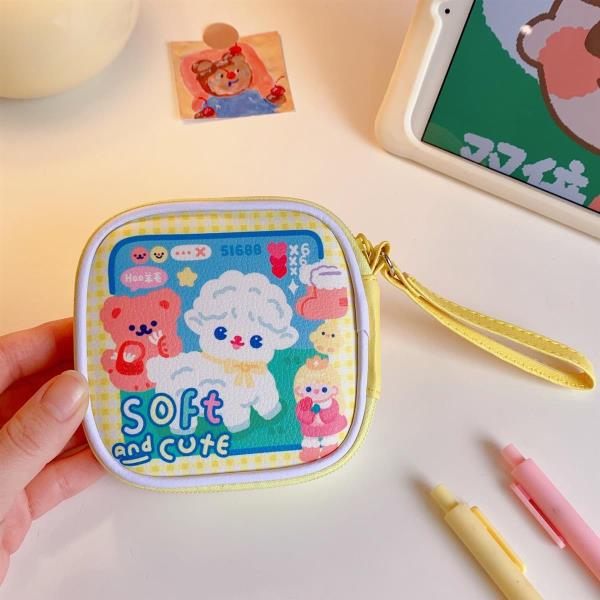 Cartoon Waterproof Novelty Wire Storage Purse