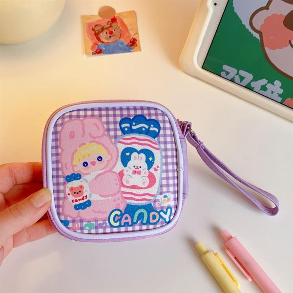 Cartoon Waterproof Novelty Wire Storage Purse