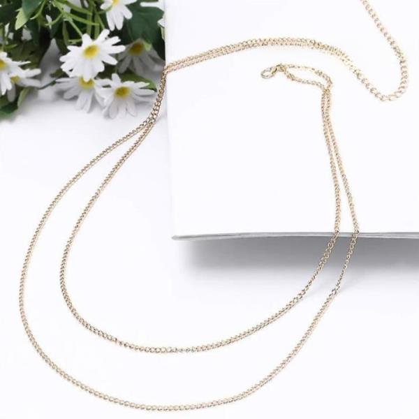 Gold Double Layer Belly Waist Chain